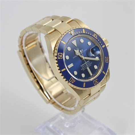 Orologio Rolex Submariner Date in oro giallo 18 ct .